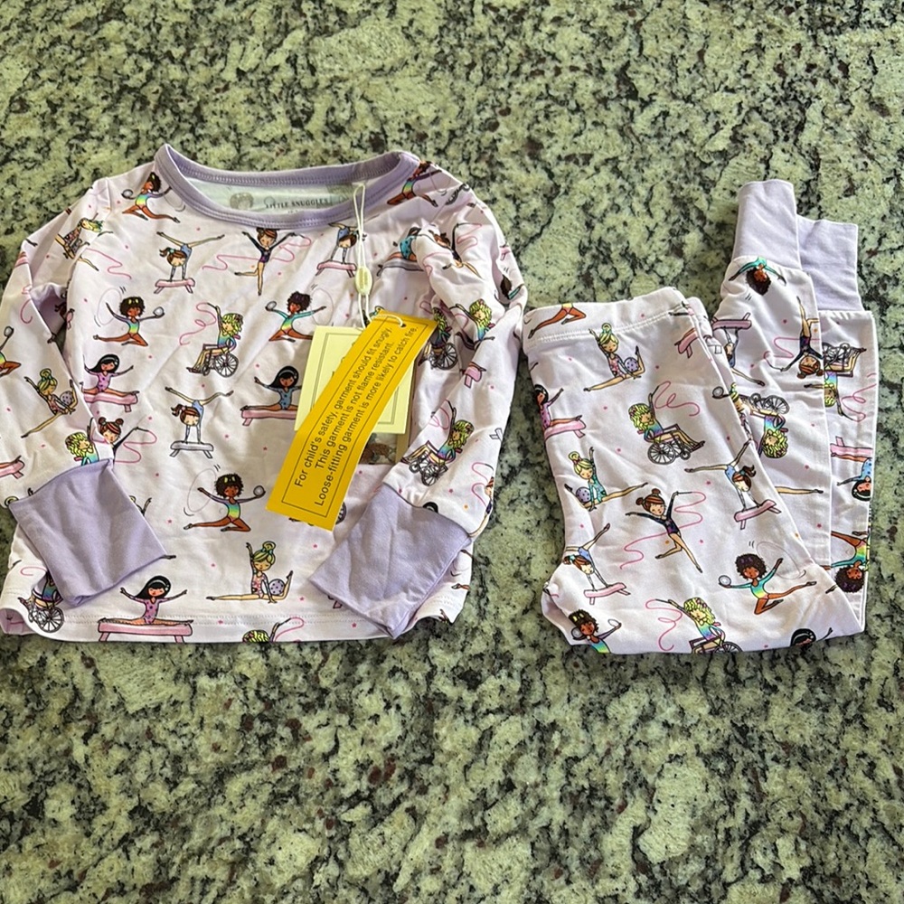 Little Snuggles Bamboo Gym Pajamas